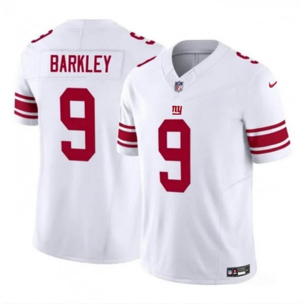 New York Giants #9 Matt Barkley White 2023 F.U.S.E. Vapor Untouchable Limited Stitched Jersey