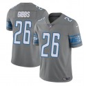 Detroit Lions #26 Jahmyr Gibbs Gray Vapor Untouchable Limited Stitched Jersey