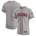Arizona Diamondbacks Gray 2024 Alternate Vapor Premier Elite Patch Flex Base Stitched Jersey
