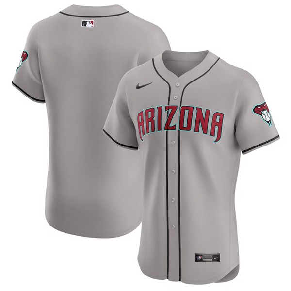 Arizona Diamondbacks Gray 2024 Alternate Vapor Premier Elite Patch Flex Base Stitched Jersey