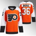 Philadelphia Flyers #36 Emil Andrae 2023-24 Orange Stitched Jersey