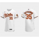 Baltimore Orioles #35 Adley Rutschman White Flex Base Stitched Jersey