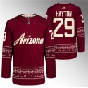 Arizona Coyotes #29 Barrett Hayton Garnet Alternate Pro Jersey
