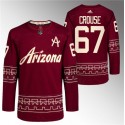 Arizona Coyotes #67 Lawson Crouse Garnet Alternate Pro Jersey