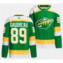 Minnesota Wild #89 Frederick Gaudreau Green 2023-24 Stitched Jersey