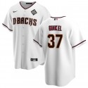 Arizona Diamondbacks #37 Kevin Ginkel White 2023 World Series Cool Base Stitched Jersey