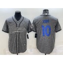 Los Angeles Rams #10 Cooper Kupp Gray With Patch Cool Base Stitched Jersey