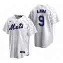 New York Mets #9 Brandon Nimmo White Cool Base Stitched Jersey