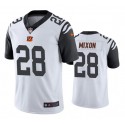 Cincinnati Bengals #28 Joe Mixon White White Color Rush Stitched Jersey