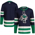 Vancouver Canucks Blank Navy 2022 Reverse Retro Stitched Jersey