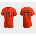 Baltimore Orioles #35 Adley Rutschman Orange Flex Base Stitched Jersey