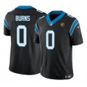 Carolina Panthers #0 Brian Burns Black 2023 F.U.S.E. With John Madden Patch Vapor Limited Stitched Jersey