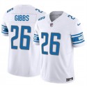 Detroit Lions #26 Jahmyr Gibbs White 2023 F.U.S.E. Vapor Untouchable Limited Stitched Jersey