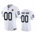 Las Vegas Raiders Custom White 2023 F.U.S.E. With John Madden Patch Vapor Limited Stitched Jersey