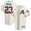 Arizona Diamondbacks #23 Zac Gallen White 2024 Cool Base Stitched Jersey