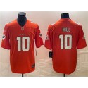 Miami Dolphins #10 Tyreek Hill Orange Vapor Untouchable Limited Stitched Jersey