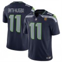 Seattle Seahawks #11 Jaxon Smith-Njigba Navy 2023 F.U.S.E. With John Madden Patch Vapor Limited Stitched Jersey