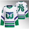 Carolina Hurricanes #76 Brady Skjei White 2023 24 Stitched Jersey