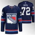 New York Rangers #72 Filip Chytil Navy Stitched Jersey