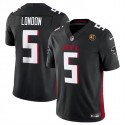 Atlanta Falcons #5 Drake London Black 2023 F.U.S.E. With John Madden Patch Vapor Limited Stitched Jersey