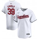 Cleveland Guardians #39 Ben Lively White Cool Base Stitched Jersey