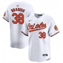 Baltimore Orioles #38 Kyle Bradish White 2024 Home Limited Cool BaseStitched Jersey