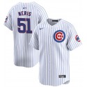 Chicago Cubs #51 Héctor Neris White Cool Base Stitched Jersey