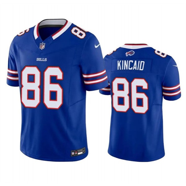 Buffalo Bills #86 Dalton Kincaid Blue 2023 F.U.S.E. Vapor Untouchable Limited Stitched Jersey