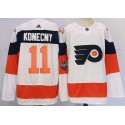 Philadelphia Flyers #11 Travis Konecny White 2023-2024 Stadium Series Stitched Jersey