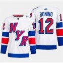 New York Rangers #12 Nick Bonino White 2024 Stadium Series Stitched Jersey