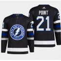 Tampa Bay Lightning #21 Brayden Point Black Alternate Premier Breakaway Stitched Jersey