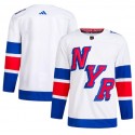 New York Rangers Blank White 2024 Stadium Series Stitched Jersey