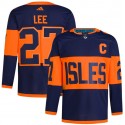 New York Islanders #27 Anders Lee Navy 2024 Stadium Series Stitched Jersey