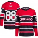 Detroit Red Wings #88 Patrick Kane Black Reverse Retro Stitched Jersey