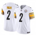 Pittsburgh Steelers #2 Justin Fields White 2024 F.U.S.E.Vapor Untouchable Limited Stitched Jersey