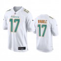 Miami Dolphins #17 Jaylen Waddle White Fashion Vapor Untouchable Stitched Jersey