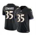 Baltimore Ravens #35 Gus Edwards Black 2023 F.U.S.E. Vapor Limited Stitched Jersey