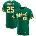 Oakland Athletics #25 Brent Rooker Green Flex Base Stitched Jersey