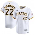 Pittsburgh Pirates #22 Andrew McCutchen White Home Limited Stitched Jersey