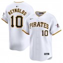 Pittsburgh Pirates #10 Bryan Reynolds White Home Limited Stitched Jersey