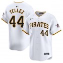 Pittsburgh Pirates #44 Rowdy Tellez White Home Limited Stitched Jersey