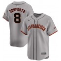 San Francisco Giants #8 Michael Conforto Gray Cool Base Stitched Jersey