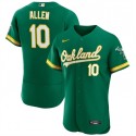 Oakland Athletics #10 Nick Allen Green Flex Base Stitched Jersey