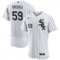 Chicago White Sox #59 John Brebbia White Flex Base Stitched Jersey