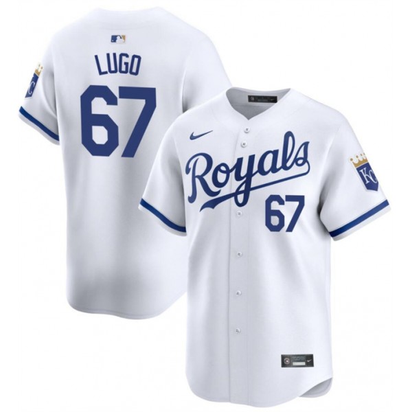Kansas City Royals #67 Seth Lugo White 2024 Home Limited Cool Base Stitched Jersey