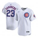 Chicago Cubs #23 Ryne Sandberg White Cool Base Stitched Jersey