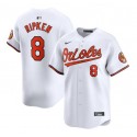 Baltimore Orioles #8 Cal Ripken Jr. White 2024 Home Limited Cool Base Stitched Jersey