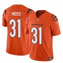 Cincinnati Bengals #31 Zack Moss Orange 2024 F.U.S.E. Vapor Untouchable Limited Stitched Jersey