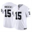 Las Vegas Raiders #15 Gardner Minshew II White 2024 F.U.S.E. Stitched Jersey