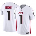 Atlanta Falcons #1 Darnell Mooney White 2024 F.U.S.E. Vapor Untouchable Limited Stitched Jersey